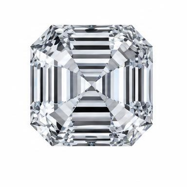 Asscher cut loose diamond