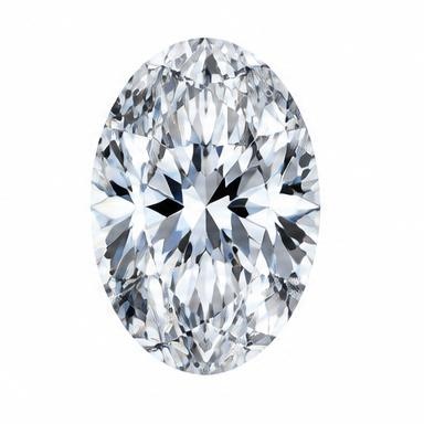 Oval cut loose diamond