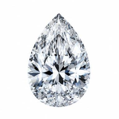 Pear cut loose diamond