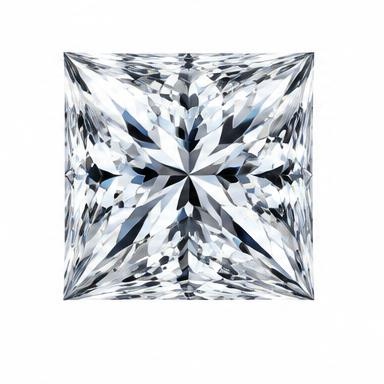 Princess cut loose diamond