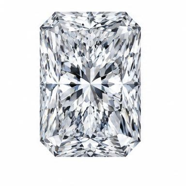 Radiant cut loose diamond
